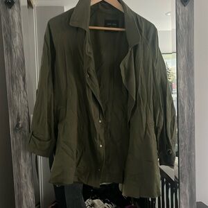 Love tree olive jacket